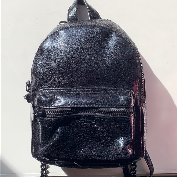 Victoria's Secret Handbags - Victoria Secret Mini Black Backpack